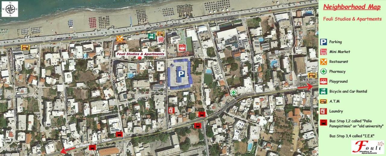 Fouli Studios & Apartments Rethymno  Exterior photo